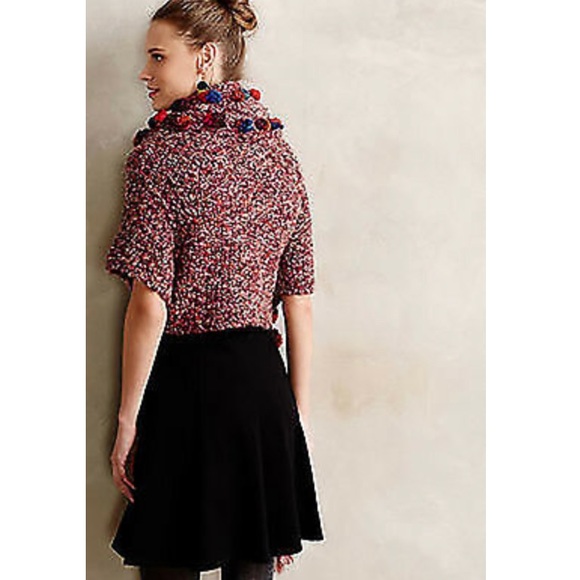 Anthro Handknit by Dollie Wrap Sweater - Picture 5 of 8